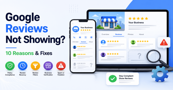 Google Business Profile reviews not showing - 10 reasons and fixes