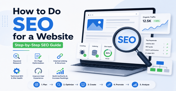 How to do SEO for a website step by step guide