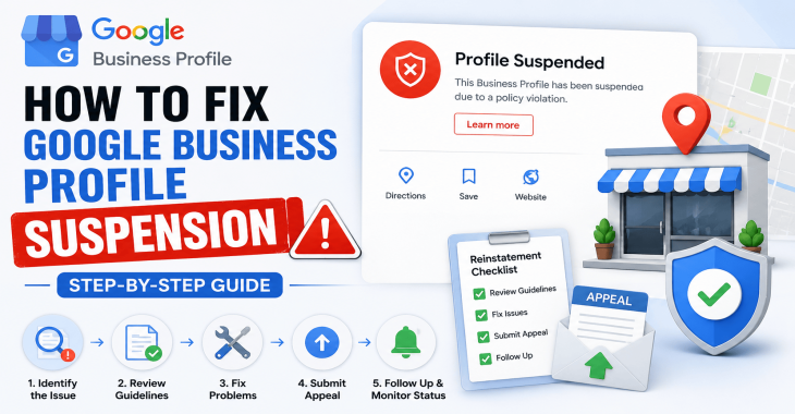 How to Fix Google Business Profile Suspension