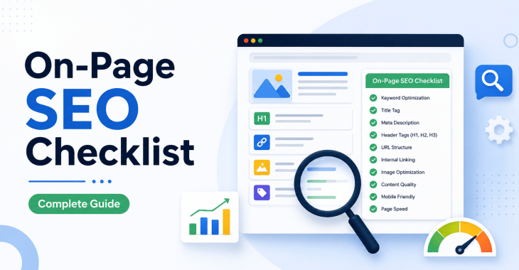 On-page SEO checklist for website optimization