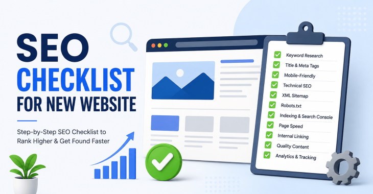 SEO checklist for new website