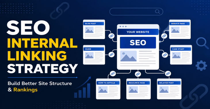 SEO internal linking strategy connecting website pages